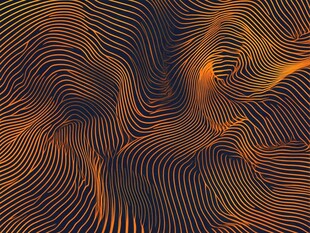 流动线条抽象艺术背景图