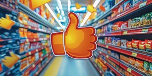 超市购物获好评