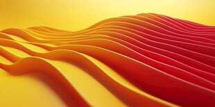 渐变色彩波浪纹理背景图