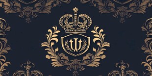 皇家奢华徽章图案设计
