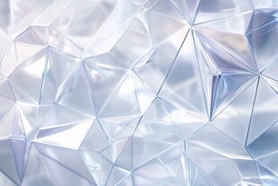 梦幻透明多边形几何背景