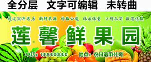 新鲜水果果蔬门头