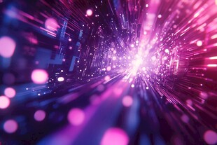 梦幻炫光宇宙通道场景