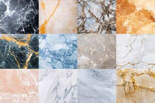 多样大理石纹理图案展示