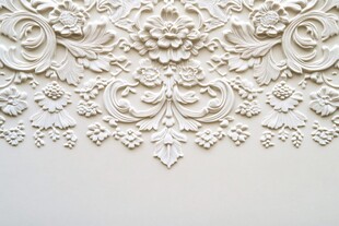 精致浮雕花纹装饰图案