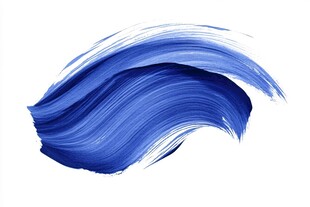 蓝色笔触纹理艺术效果