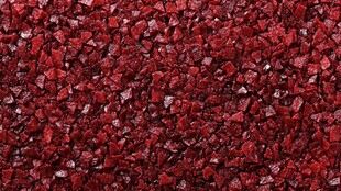 红色碎石纹理特写