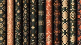 复古花纹图案集合