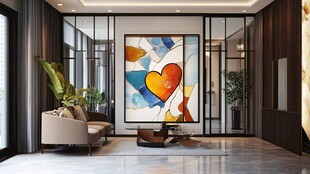 现代客厅的艺术装饰美学