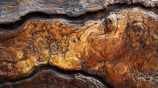 古老纹理的独特木头风貌