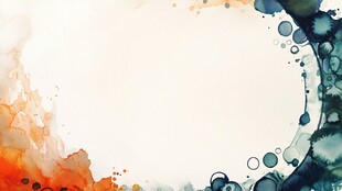 水墨晕染抽象背景图