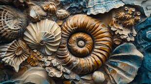 海洋贝壳艺术浮雕之美