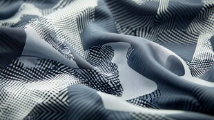 几何图案灰调丝绸纹理