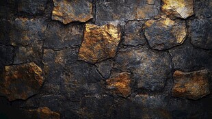 复古石墙纹理背景图