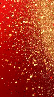 红色金粉闪烁背景图