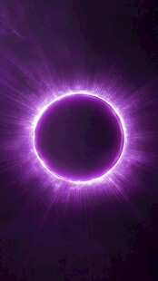 紫色光环特效背景图
