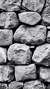 石墙纹理特写
