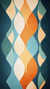 抽象几何波纹图案背景