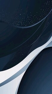 梦幻星空曲线抽象背景图