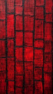红色纹理砖块背景图案