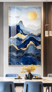 现代简约风山水装饰画