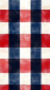 红蓝白格子图案背景