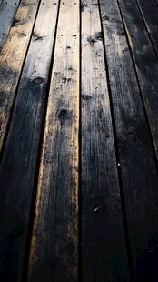 复古深色木质地板纹理