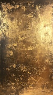 复古斑驳金色纹理背景图