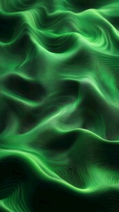 绿色动感流体纹理背景