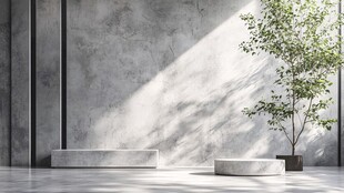 简约室内空间绿植装饰