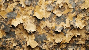 剥落的陈旧漆面纹理