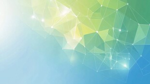 梦幻几何渐变炫彩背景图