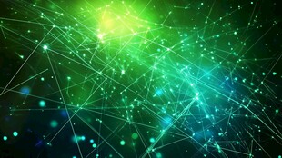 幻彩科技线条光影背景图