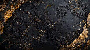 黑金大理石纹理背景图