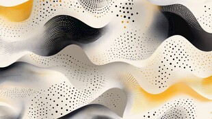 动感波点渐变抽象背景图