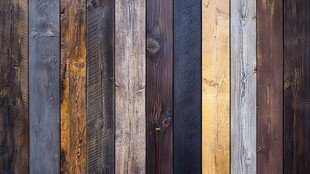 多彩复古木板纹理背景