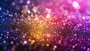 梦幻炫彩闪光背景图