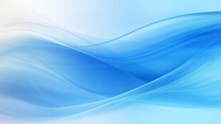 梦幻蓝色波浪背景图