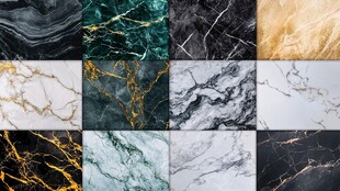 多样大理石纹理素材展示