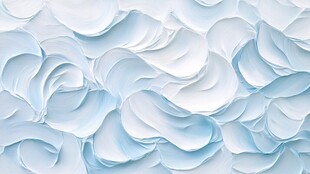 淡蓝色梦幻花瓣纹理背景