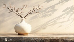 素瓶插花 尽显静谧之美