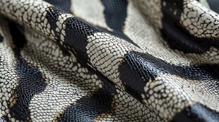 蛇纹皮革纹理特写