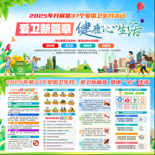爱国卫生月宣传栏