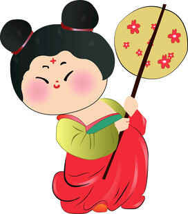 唐朝贵妃 古典手绘 美女