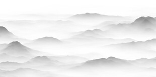 抽象山水画