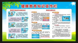 预防传染病知识宣传栏