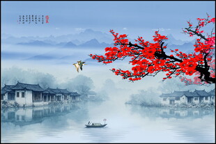 水墨江南画