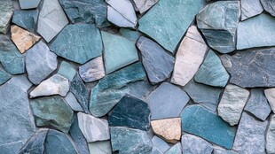 多彩石片拼接墙面纹理