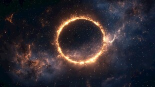宇宙中的神秘环状星云