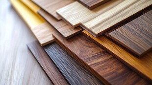 多样精美木质板材展示